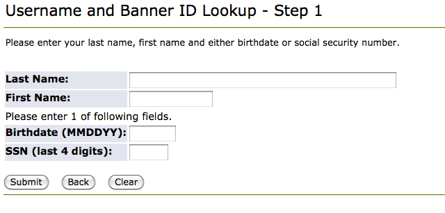 First Time Student Log In New Mexico Highlands University