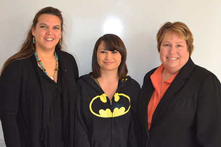 Melanie Zollner, Denise Lujan and Margaret Young