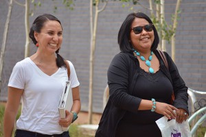 Photo of tow Dine College Students