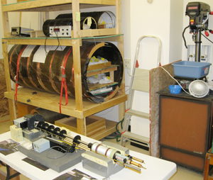 Geology lab equipment