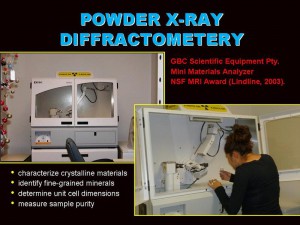 photo of Xray diffractormer equipment