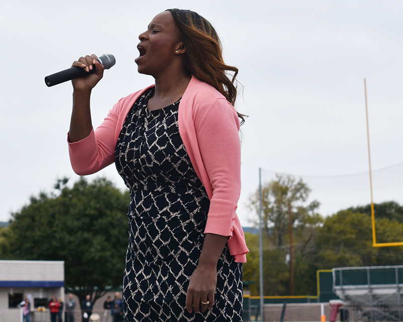 Nita Lujan National Anthem