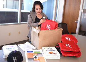 photo of person at desk