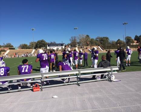 football game photo - New Mexico Highlands University