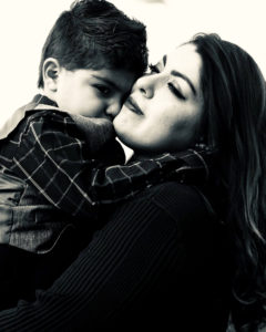 Photo of Samantha Urioste and her son, Evan