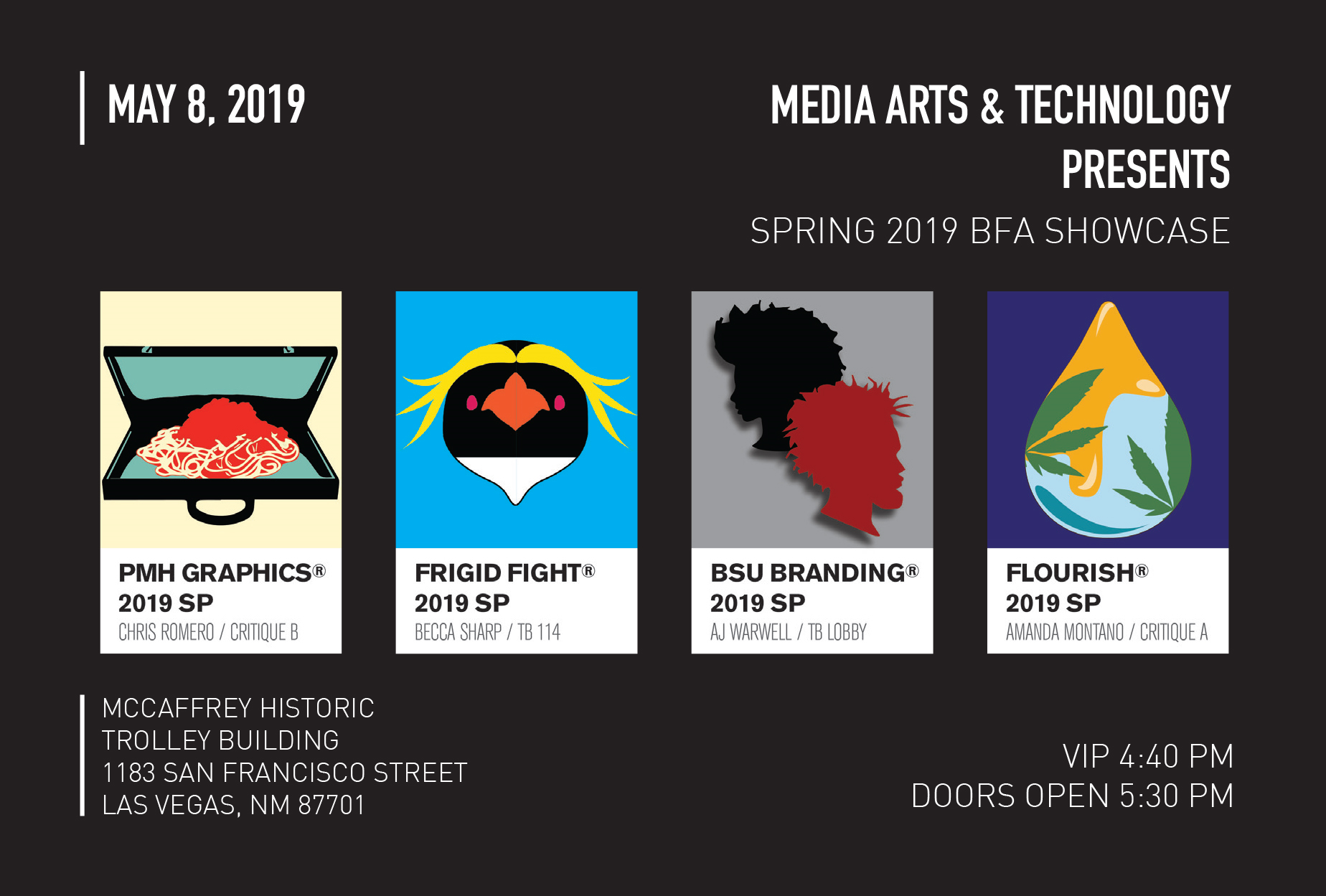 NMHU Media Arts & Technology Spring 2019 Exhibit New Mexico Highlands