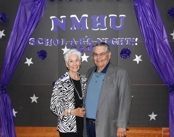 Photo of NMHU Regent Bill Garcia and his wife, Aileen. 
