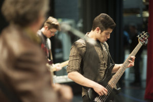 Photo: Music students perform in Highlands' Ilfeld Auditorium