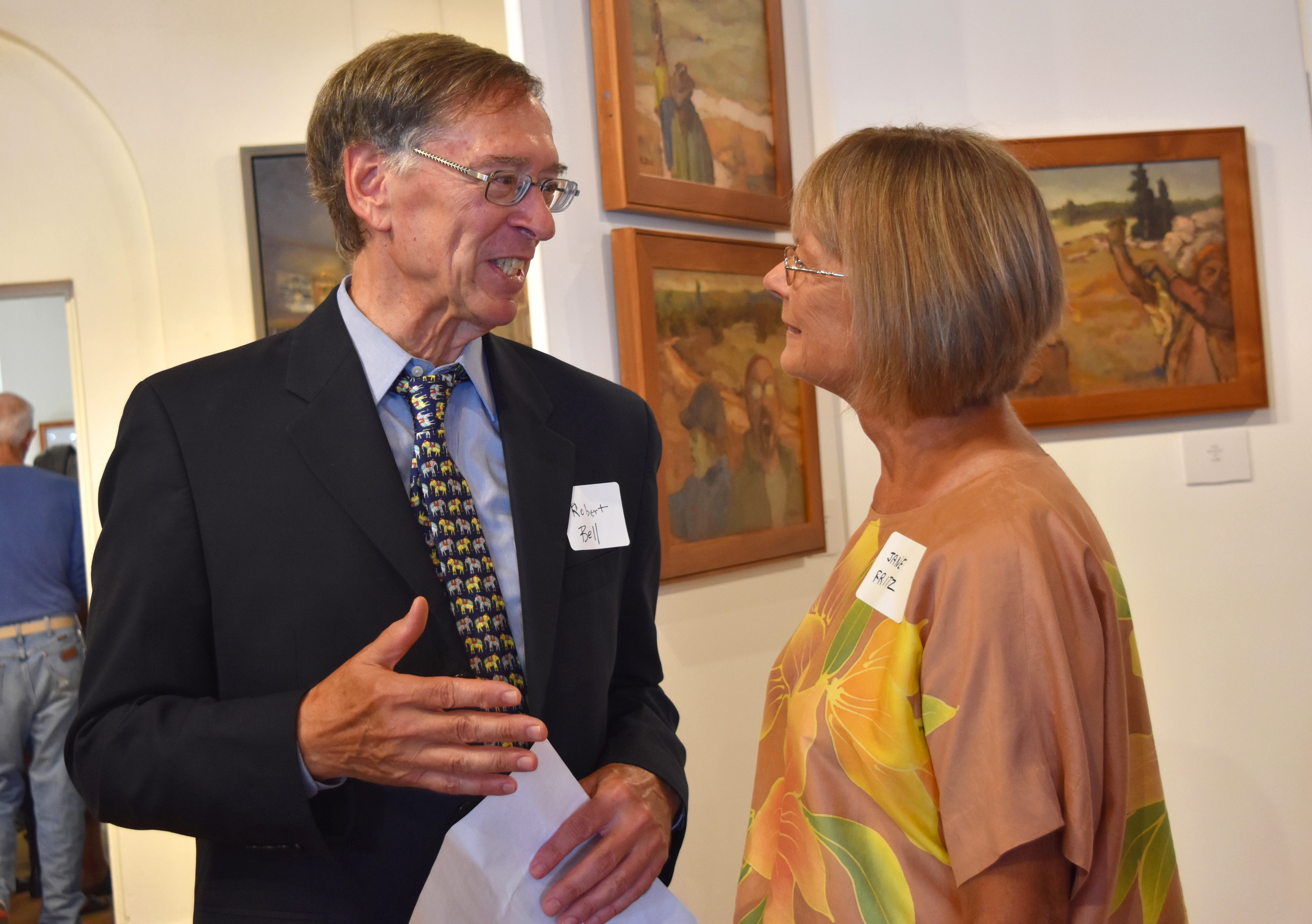 Photo of Dr. Robert Bell and Jane Fritz