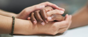 photo of caring hands