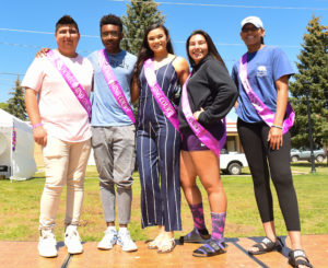 Photo of student royalty candidates