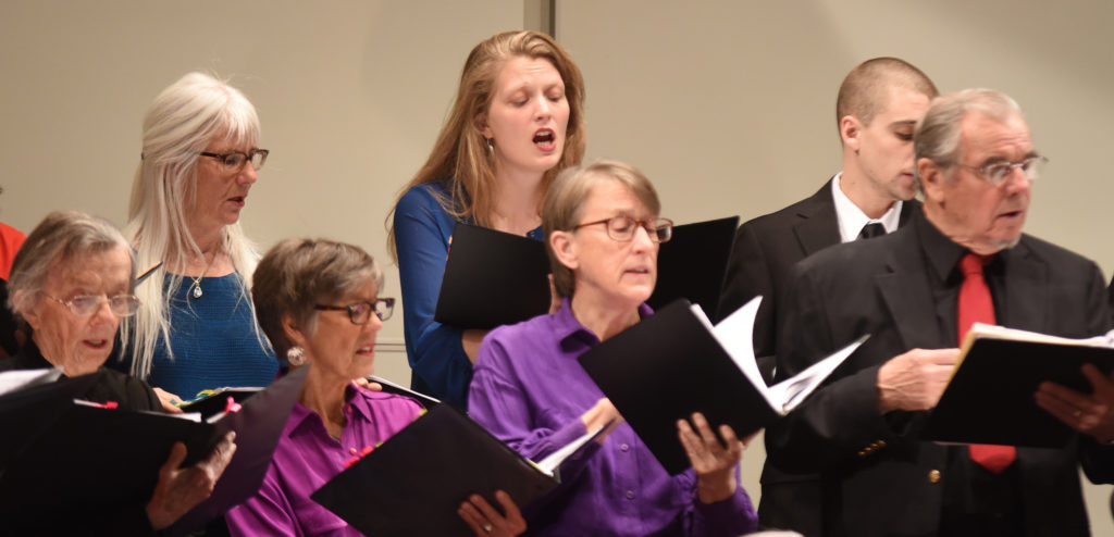 Photo of choir singers