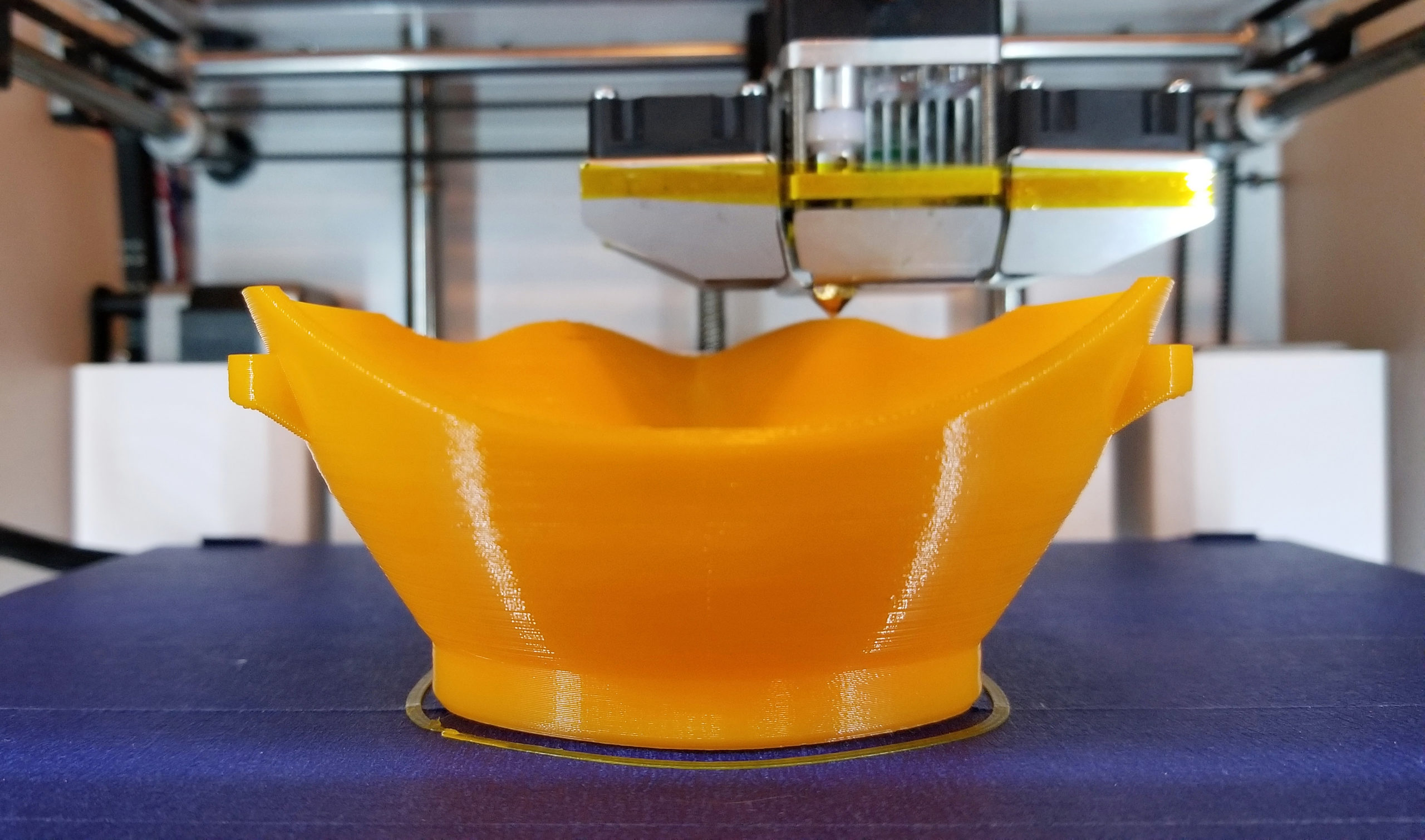 Highlands Employee Uses 3-D Printer to Make Protective Face Masks 