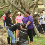 Photo: Highlands students volunteer to help in Houston following 2017’s Hurricane Harvey. 