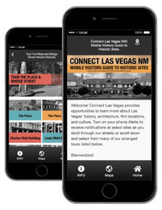 Connect Las Vegas NM Mobile Visitors Guide to Historic Sites  Photo: Chris Romero
