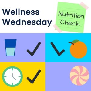 Wellness Wednesday Nutrition poster