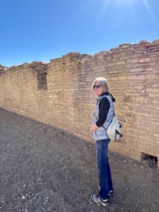 Dr. Orit Tamir at Chaco Canyon