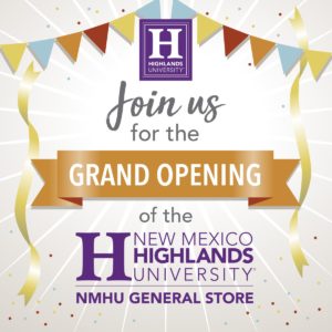 Flyer for grand opening of the general store