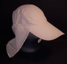 image of fishing cap with long flaps