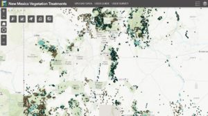 Snapshot of the vegetation treatment database created by the New Mexico Forest and Watershed Restoration Institute