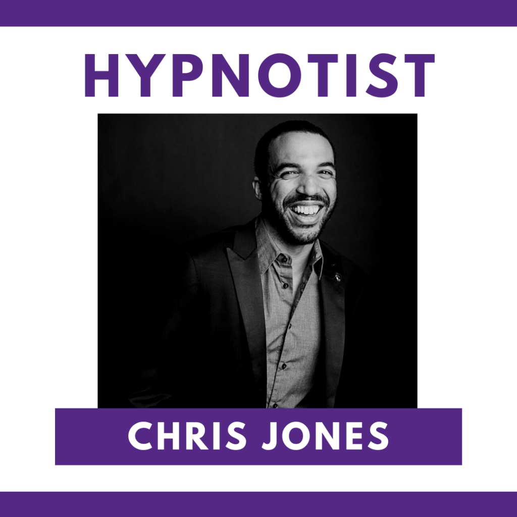 Poster for Chris Jones, hypnotist