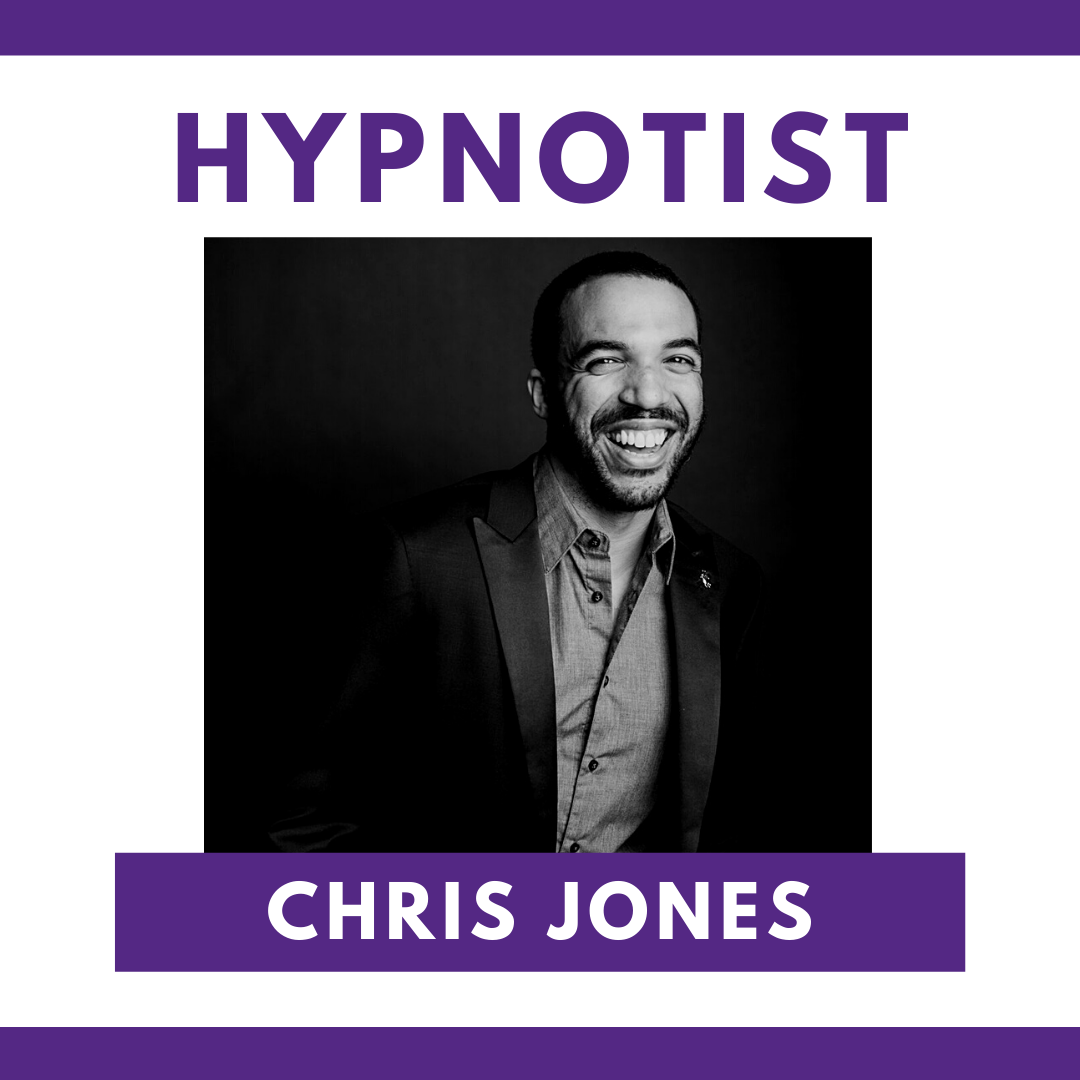 Poster for Chris Jones, hypnotist