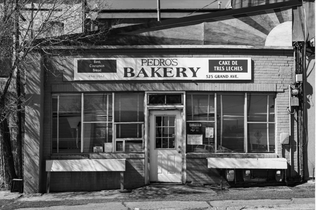 Las Vegas Project Exhibition: Pedro’s Bakery, Las Vegas, New Mexico – 2021 by Kevin Schmidt