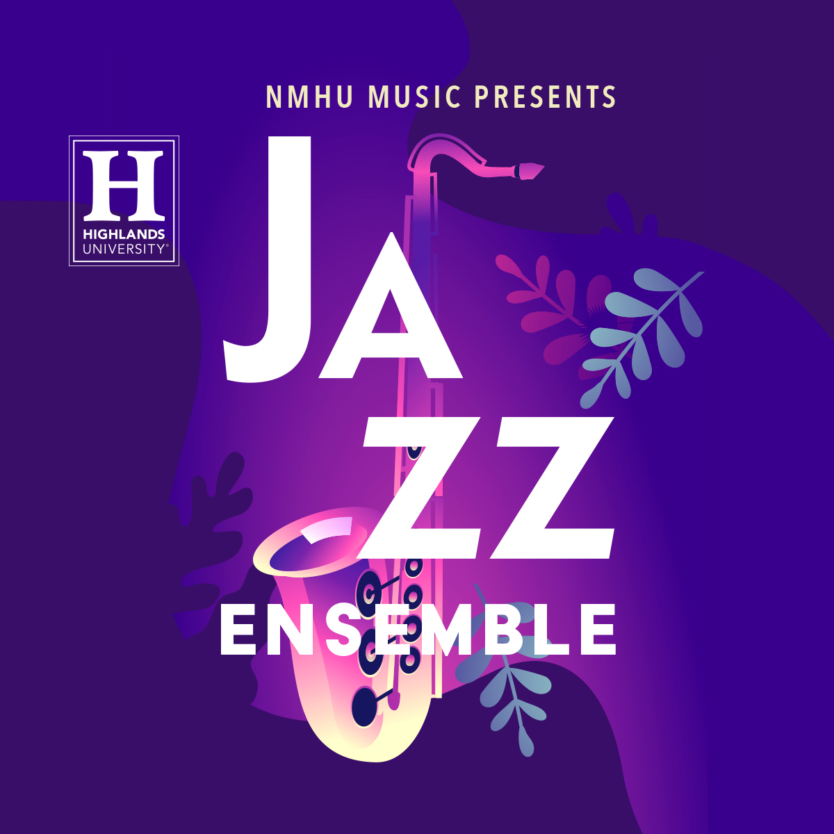 poster for jazz ensemble