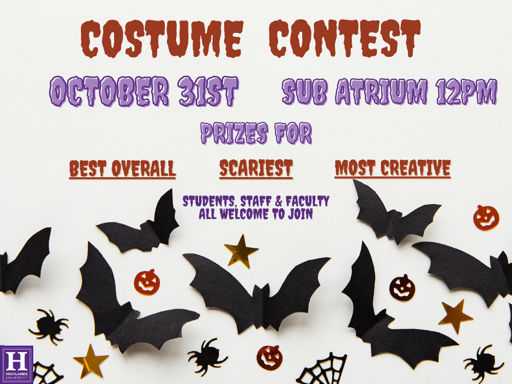 poster for costume contest