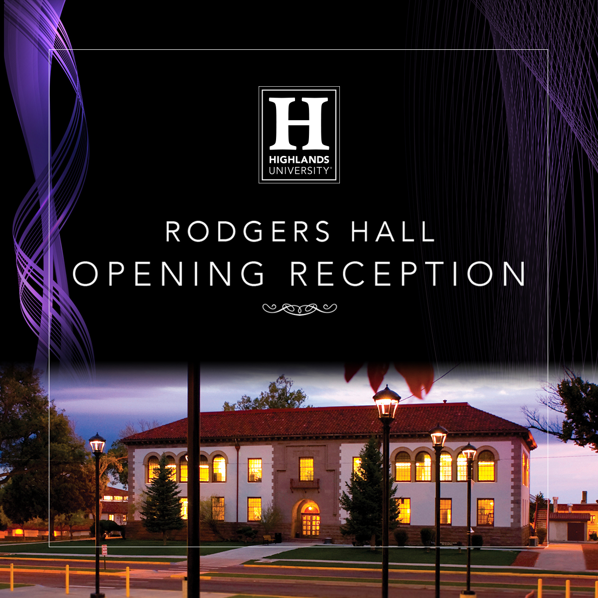 Poster for Rodgers opening