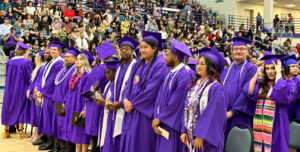 Image of students at the 2023 NMHU graduation ceremony