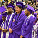 Image of students at the 2023 NMHU graduation ceremony