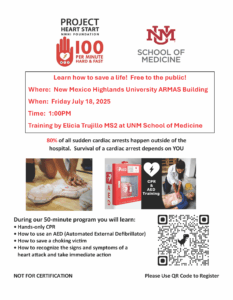 Project Heart Start flyer image