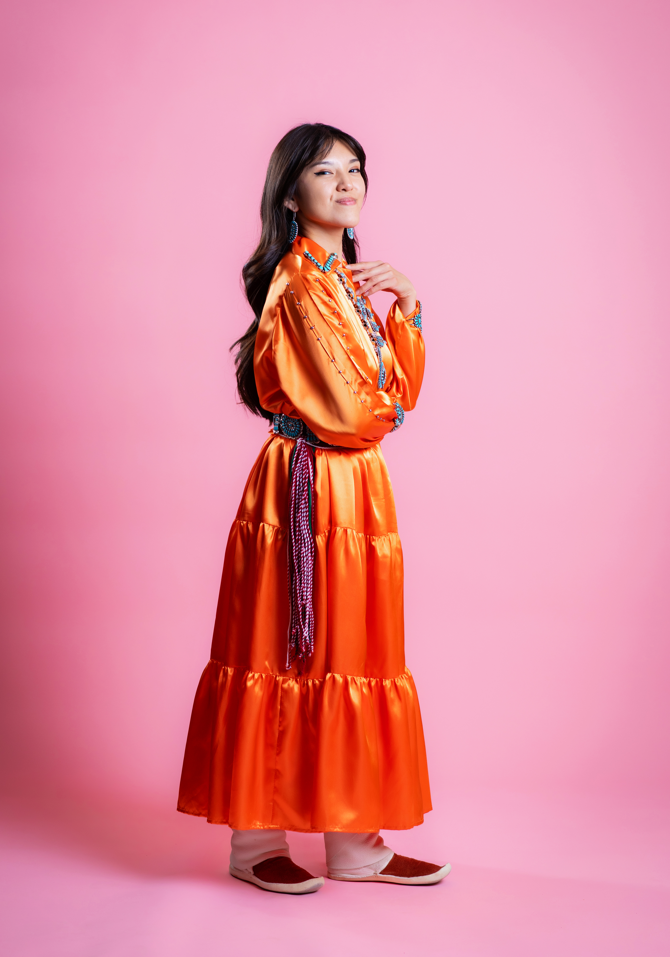 NMHU senior Jolene Tsinnajinnie sees herself as a role model after