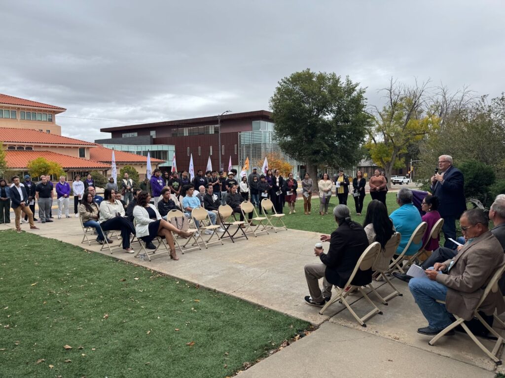 Image of the NMHU Indigenous Peoples’ Day event