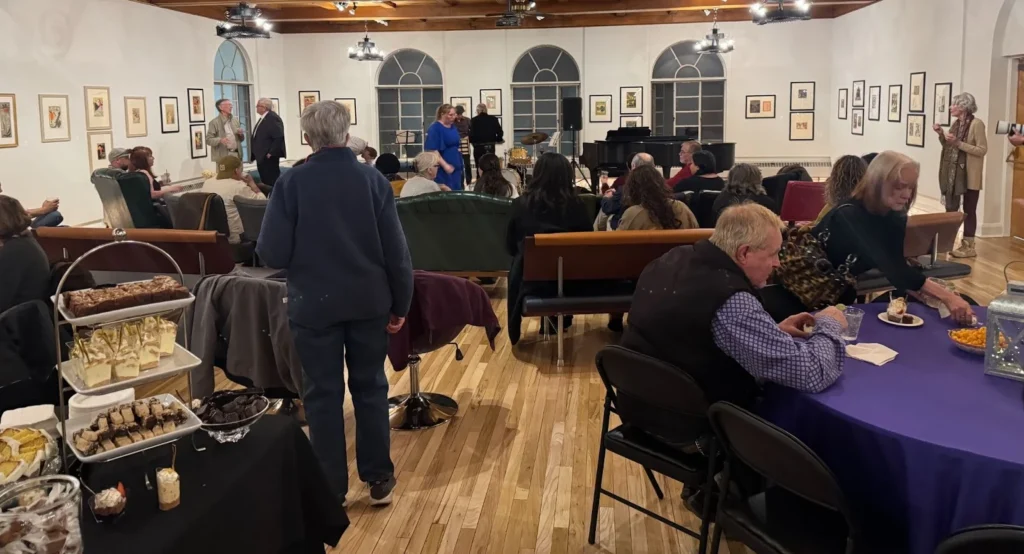 Image of the NMHU Foundation Jazz Salon in Kennedy Hall